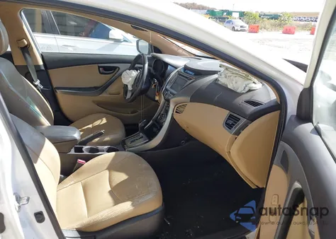 2013 Hyundai Elantra Limited из США, поврежденный, VIN 5NPDH4AE9DH232696